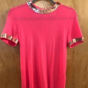 Kate Spade ♠️ Pink and Gold Top